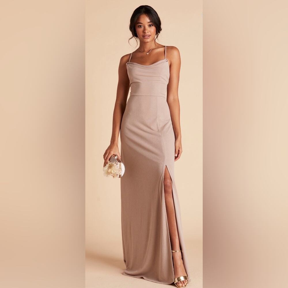 Birdy Grey Ash Crepe Bridesmaid Dress